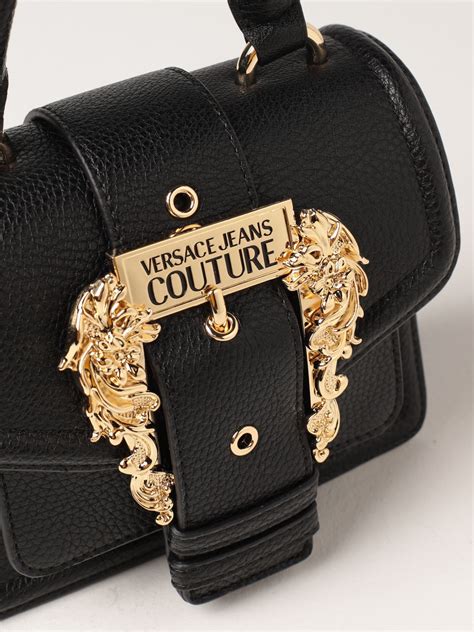 borsa versace jeans nera vernice|Borse Versace Jeans Couture da donna .